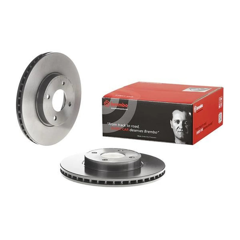 Brembo 2 x Internally Vented Front Brake Discs 09.C543.11
