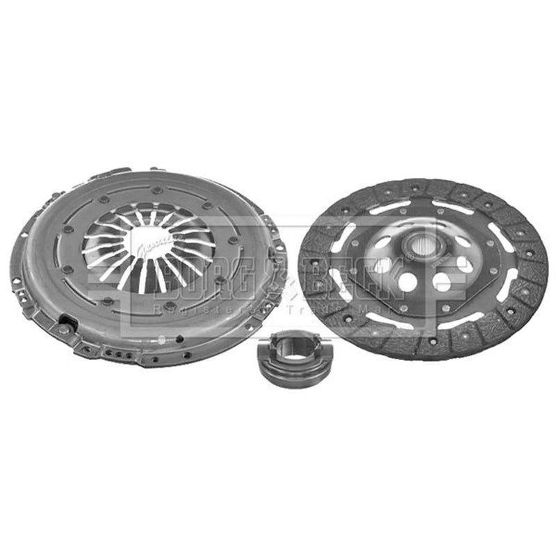 Borg & Beck Clutch Kit Set 3pc 228mm HK2119