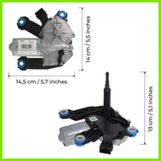 Valeo Front/Rear Wiper Motor Rear 582707