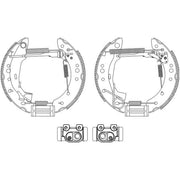 Mintex Brake Shoe Set Axle Kit MSP219