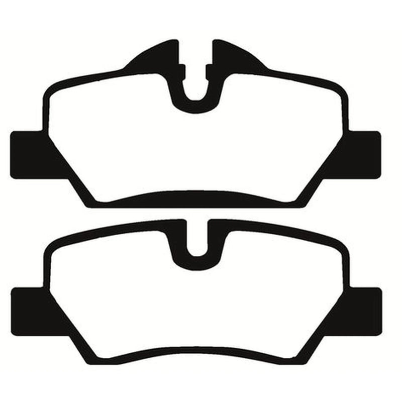 Abtex Rear Brake Pad Set PLU2237