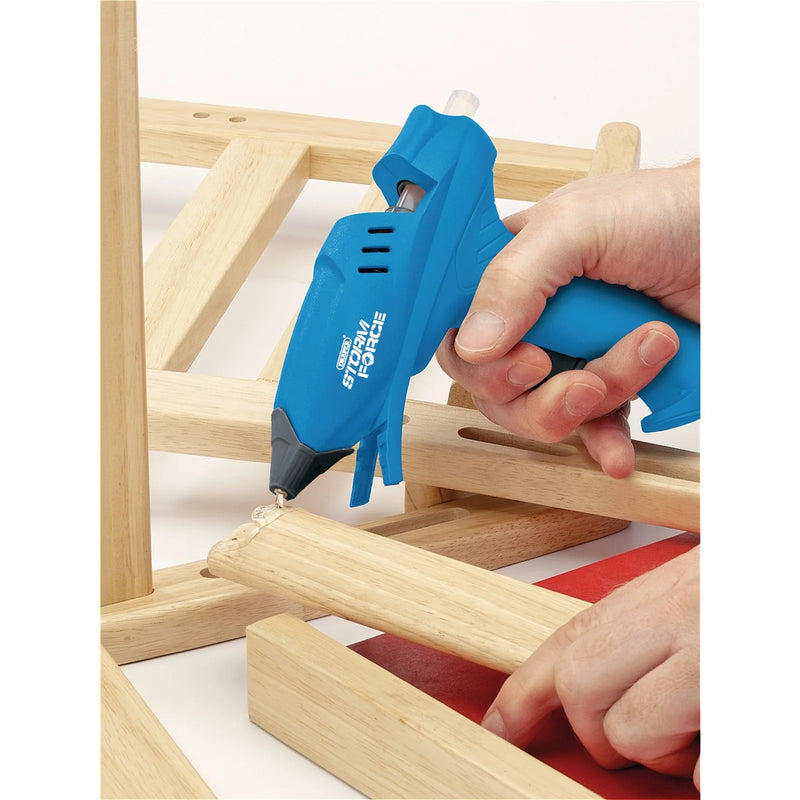 Draper Storm Force Glue Gun 100W with 6 Glue Sticks
