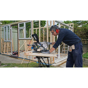 Draper 230V Sliding Compound Mitre Saw SMS210B 210mm 1500W
