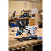Draper 230V Sliding Compound Mitre Saw SMS210B 210mm 1500W