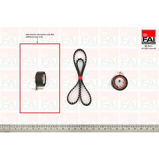 FAI Timing Belt Kit with Rollers TBK144