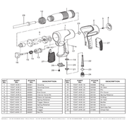 Draper Internal Valve Kit for Air Tools YDAT-AHK-5