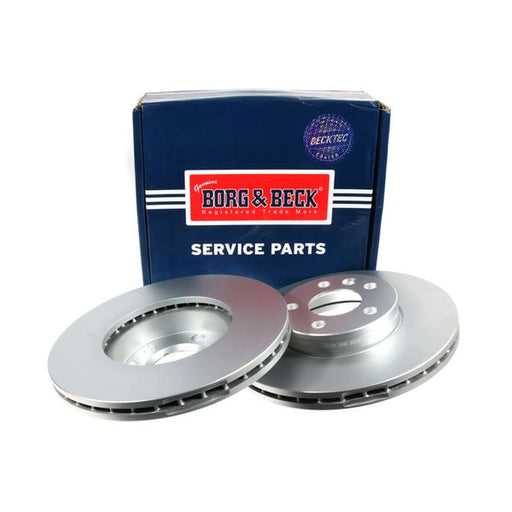 Borg & Beck 2 x Vented Front Brake Discs BBD4250