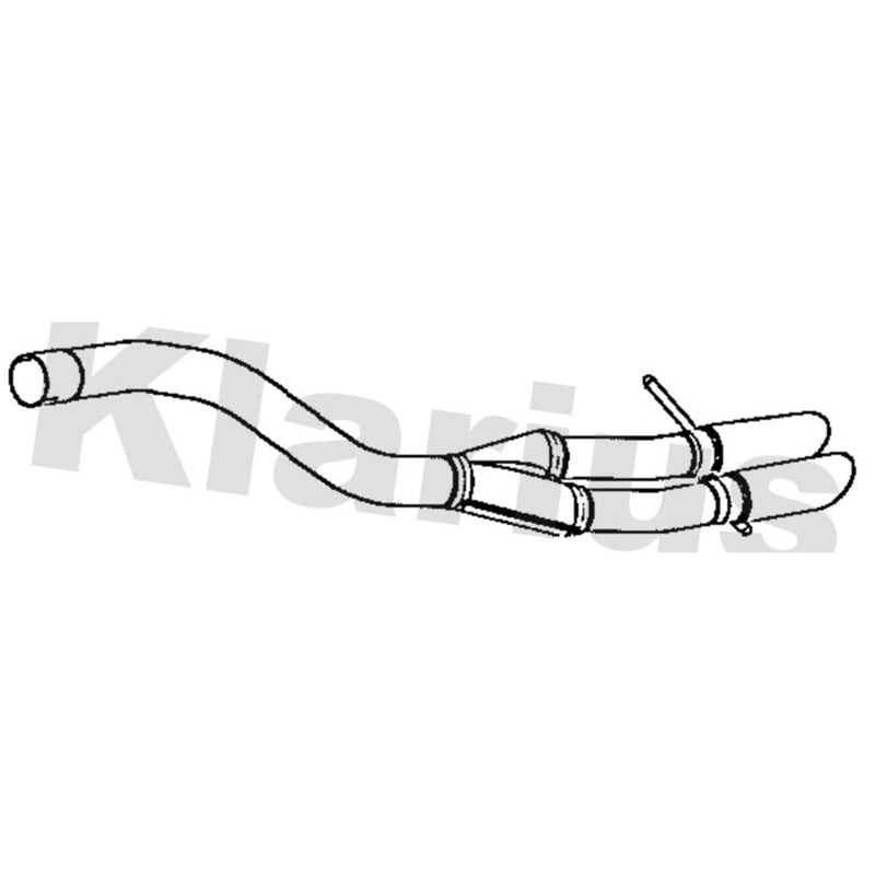 Klarius Exhaust Pipe OD VW919J