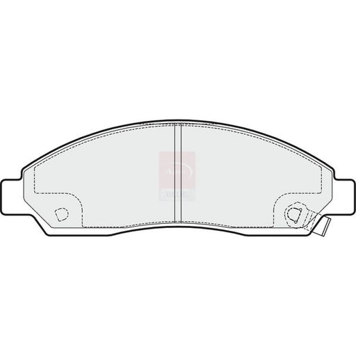 Apec Front Brake Pad Set PD3609