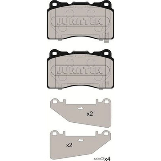 Juratek Front Brake Pad Set JCP8265