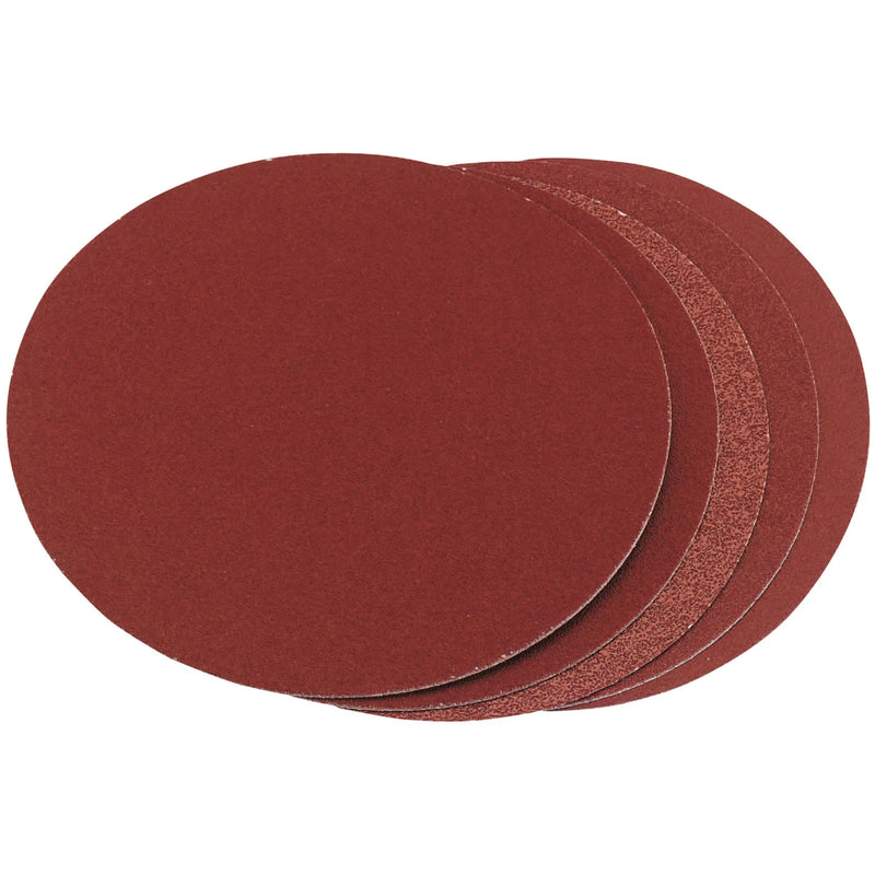 Draper Sanding Discs 150mm Assorted Grit Pack of 5