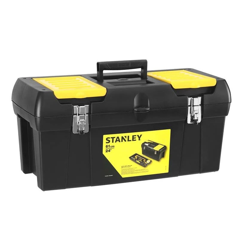 STANLEY® Hand Tools Tool Box with Metal Latches 60cm (24in) - 1-92-067
