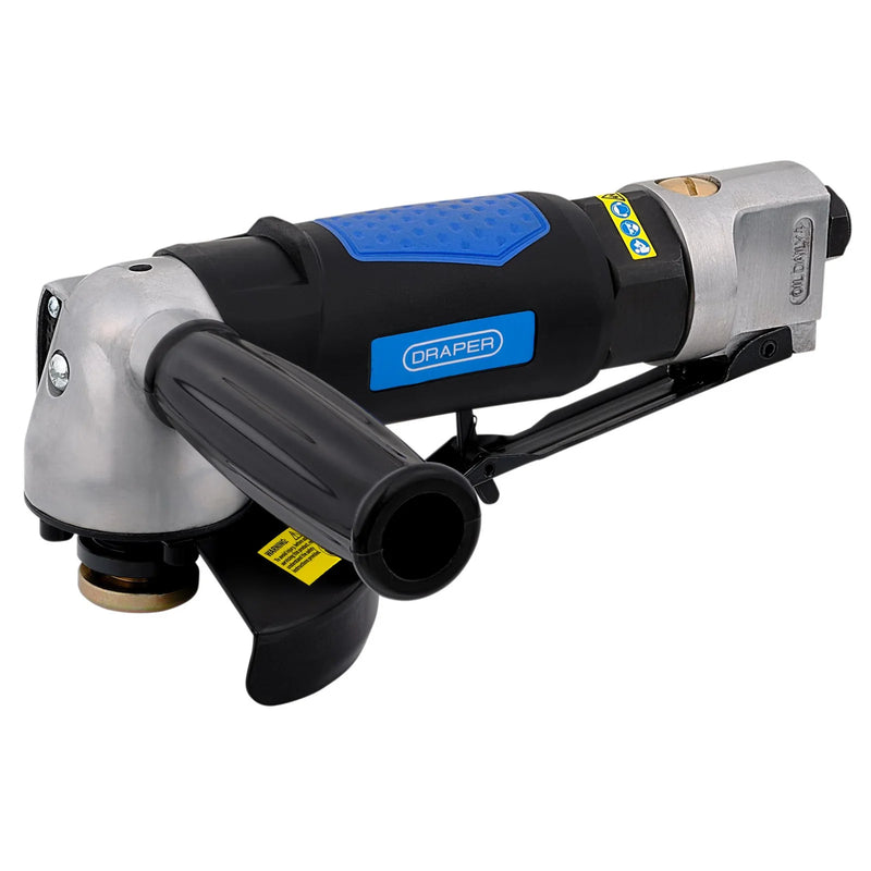 Draper Air Angle Grinder 100mm with Safety Trigger