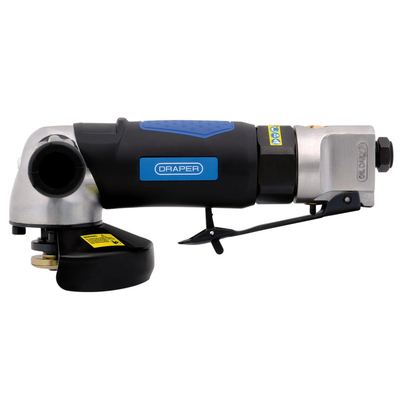 Draper Air Angle Grinder 100mm with Safety Trigger