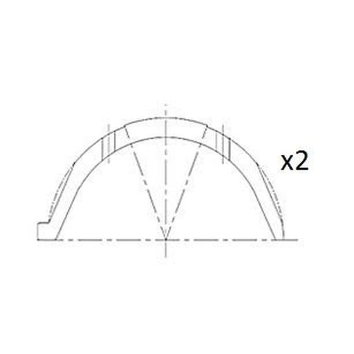 FAI Thrust Washer Set 70.5mm BT3009-STD