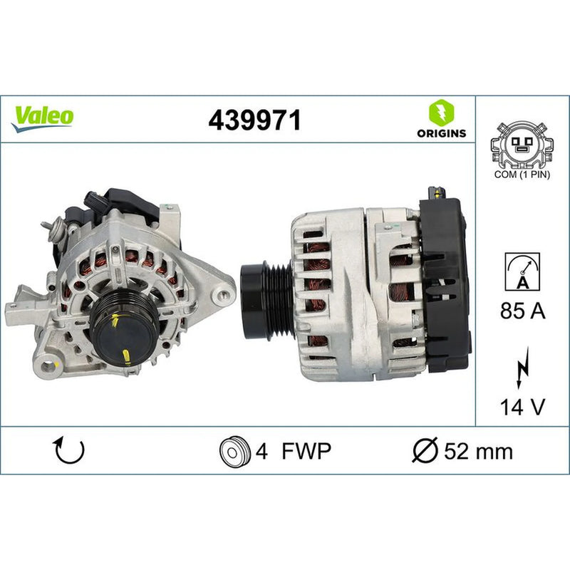 Valeo Car Alternator 12V 439971