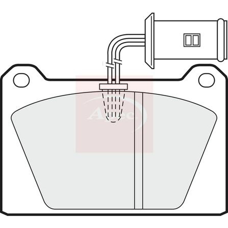 Apec Front Brake Pad Set PAD78