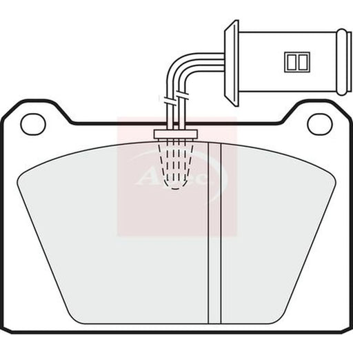 Apec Front Brake Pad Set PAD78