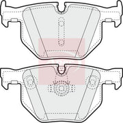 Apec Rear Brake Pad Set PAD1344