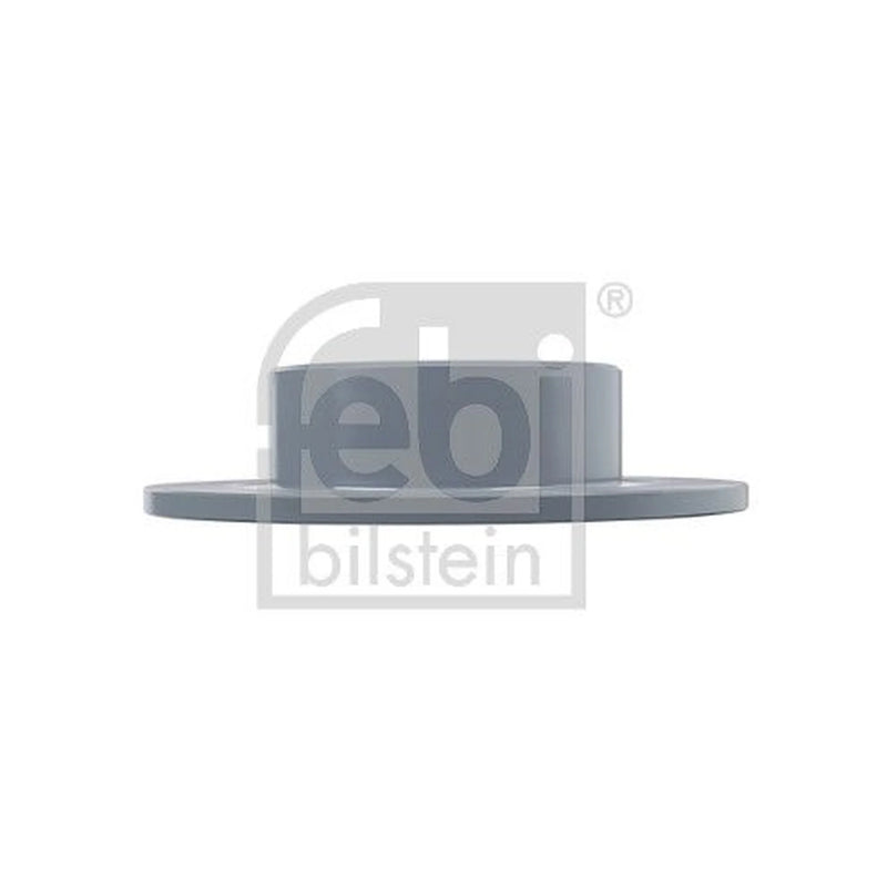 Febi 2 x Solid Rear Brake Discs 02552