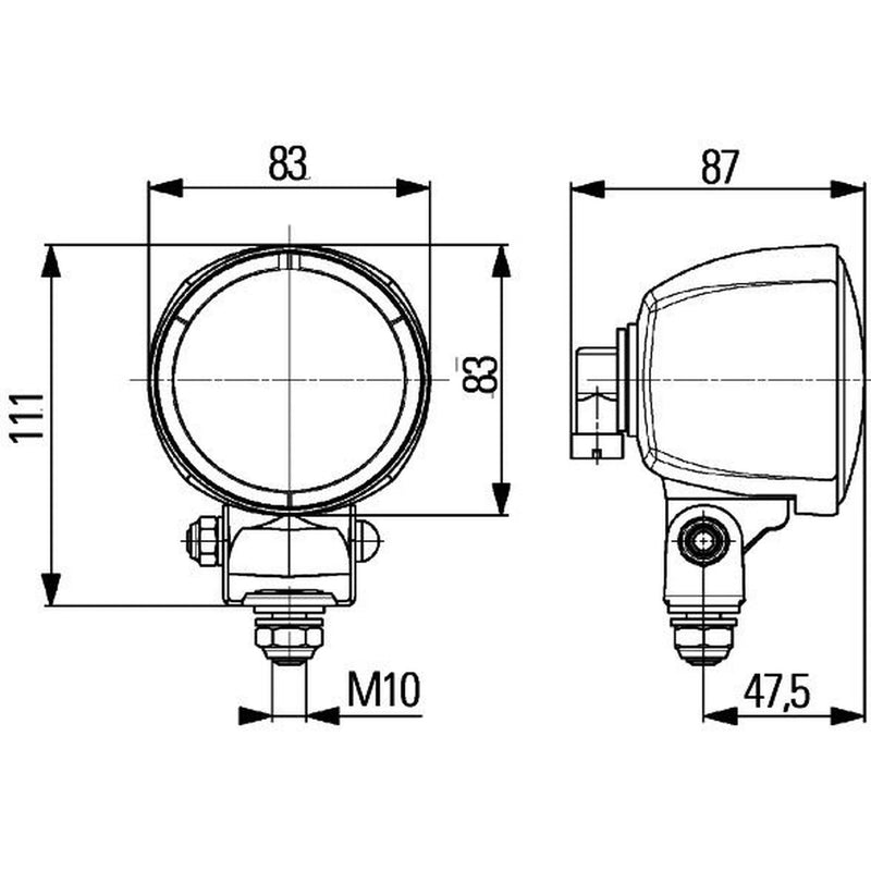 Hella Worklight High 1G0 996 176-671