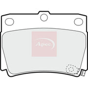 Apec Rear Brake Pad Set PAD1172