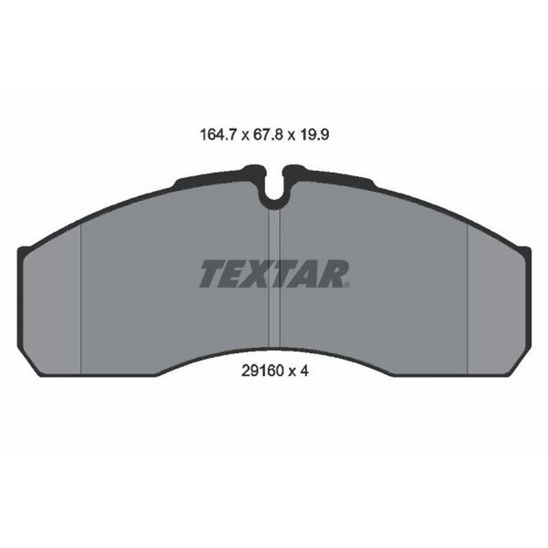 Textar Front Brake Pad Set 2916002