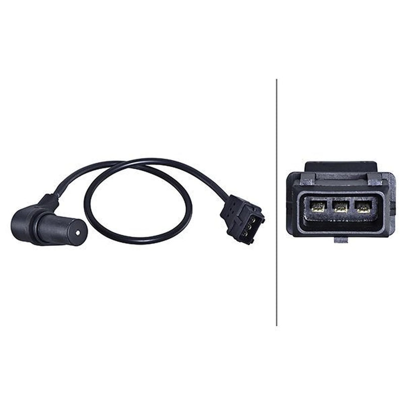 Hella Crankshaft Position Sensor 6PU 358 191-141