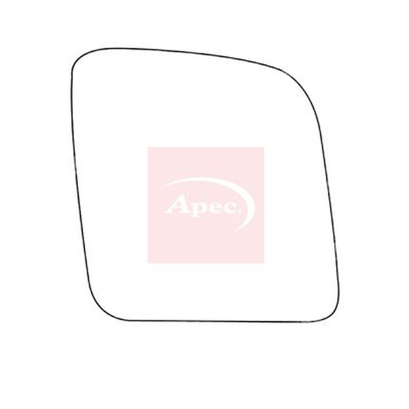 Apec Exterior Wing Mirror Glass Right AMS2826