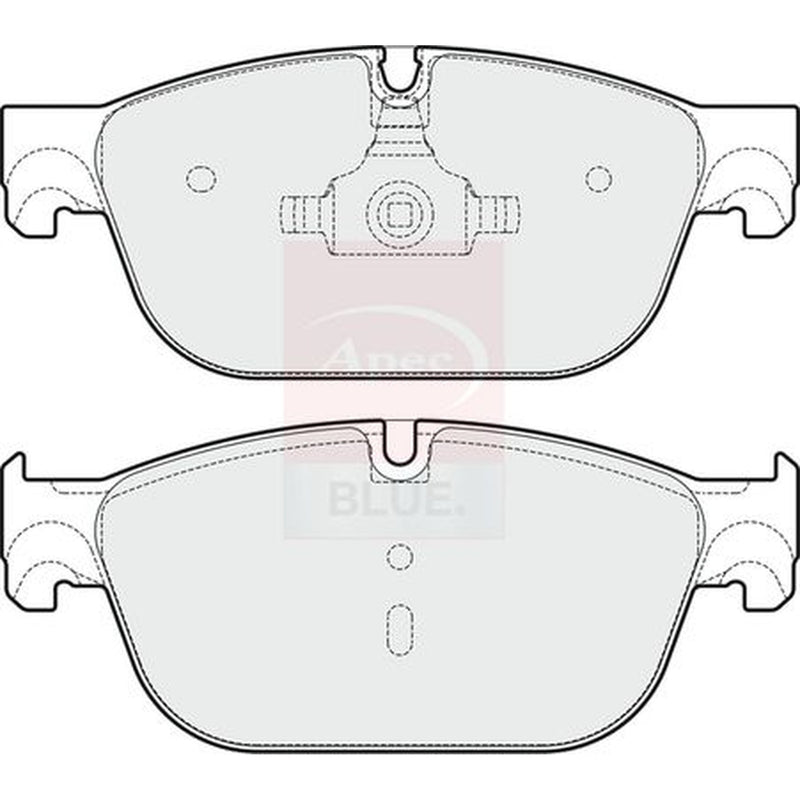 Apec Front Brake Pad Set PD3713