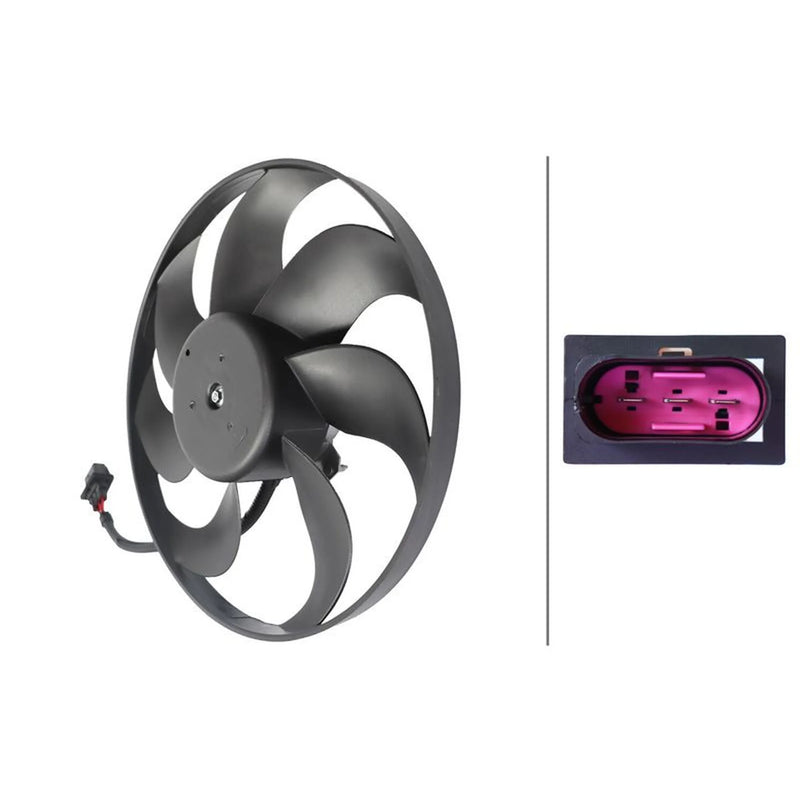 Hella Engine Cooling Fan Left 8EW 366 420-311