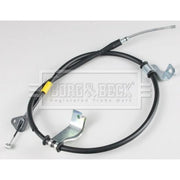 Borg & Beck Handbrake Cable Left Rear BKB3858