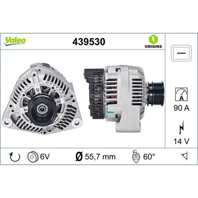 Valeo Car Alternator 12V 439530