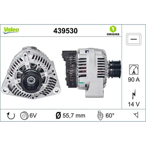 Valeo Car Alternator 12V 439530
