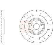 Apec 2 x / Rear Brake Discs DSK2912