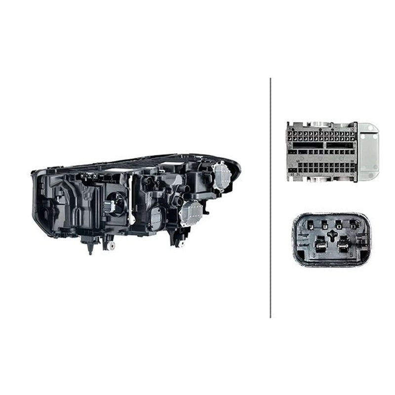Hella Headlight Headlamp LED Right 1LX 015 450-541