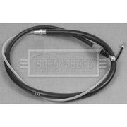Borg & Beck Handbrake Cable Left Rear BKB2828