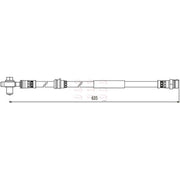Apec Brake Hydraulic Hose Line Front HOS3898