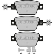 Juratek Rear Brake Pad Set JCP8068