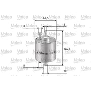Valeo Fuel Filter Element 587019
