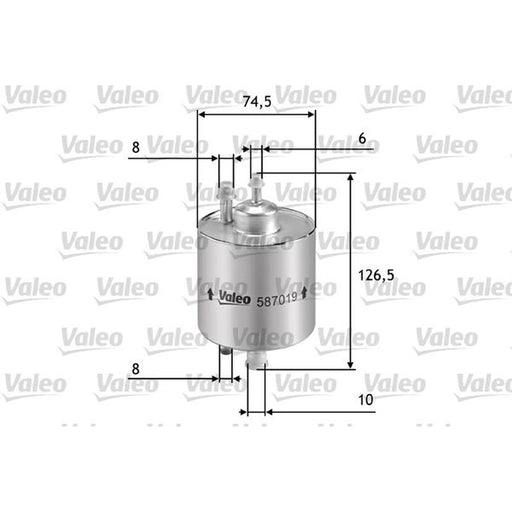 Valeo Fuel Filter Element 587019