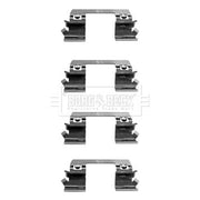 Borg & Beck Brake Pad Accessory Fitting Kit Front BBK1369