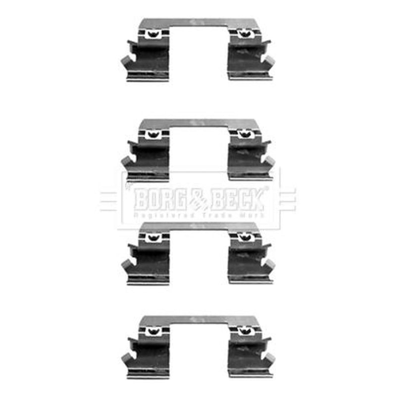 Borg & Beck Brake Pad Accessory Fitting Kit Front BBK1369