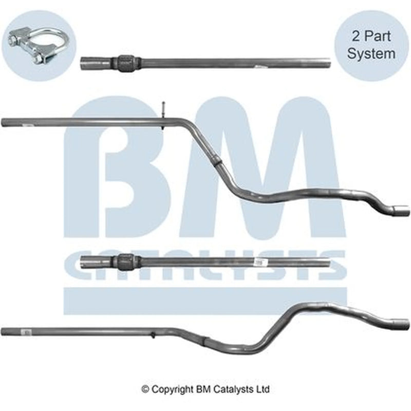 BM Catalysts Exhaust Pipe OD BM50379