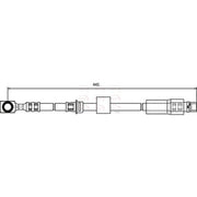 Apec Brake Hydraulic Hose Line Front HOS3709