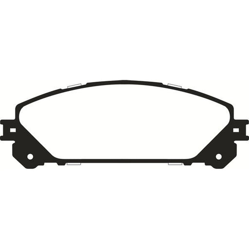 Abtex Front Brake Pad Set PLU4659