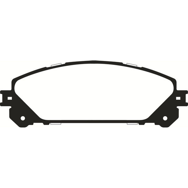 Abtex Front Brake Pad Set PLU4659