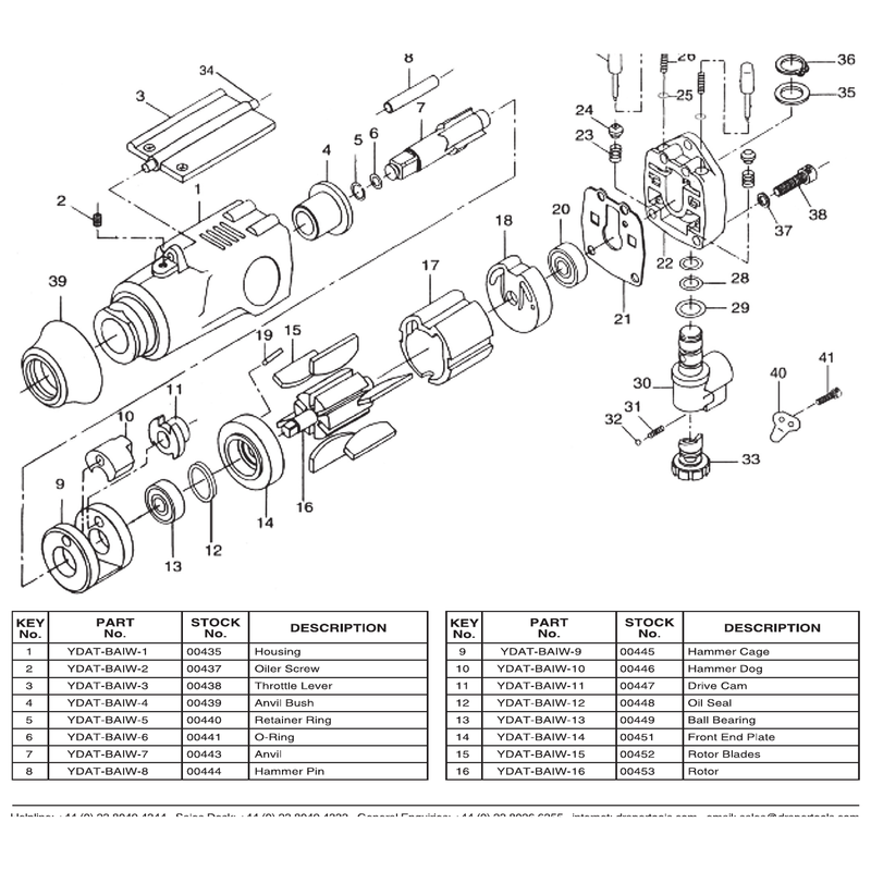 Draper Cap Gasket YDAT-BAIW-21