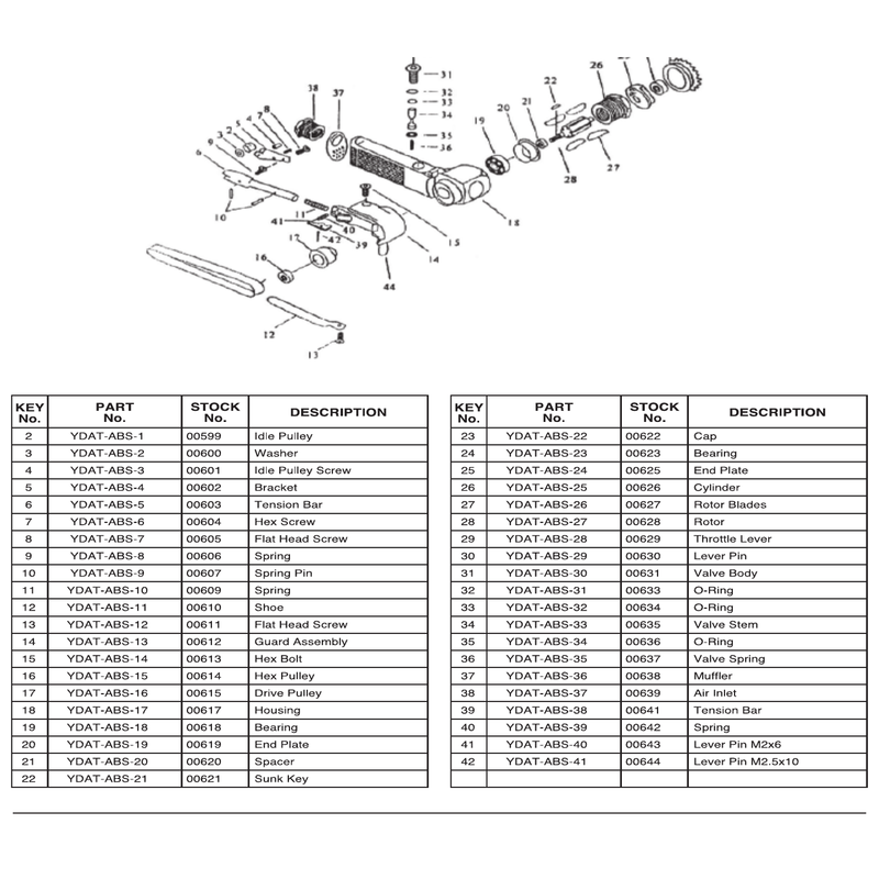 Draper O-Ring YDAT-ABS-34 for Compressors