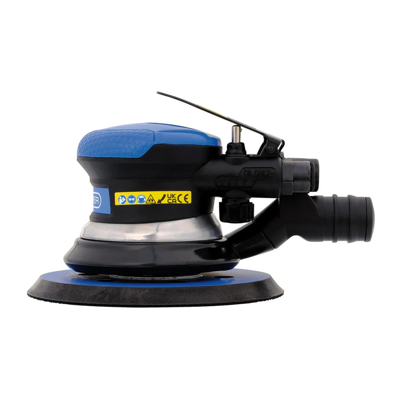 Draper Dual Action Air Sander 150mm with 1/4" BSP Connector